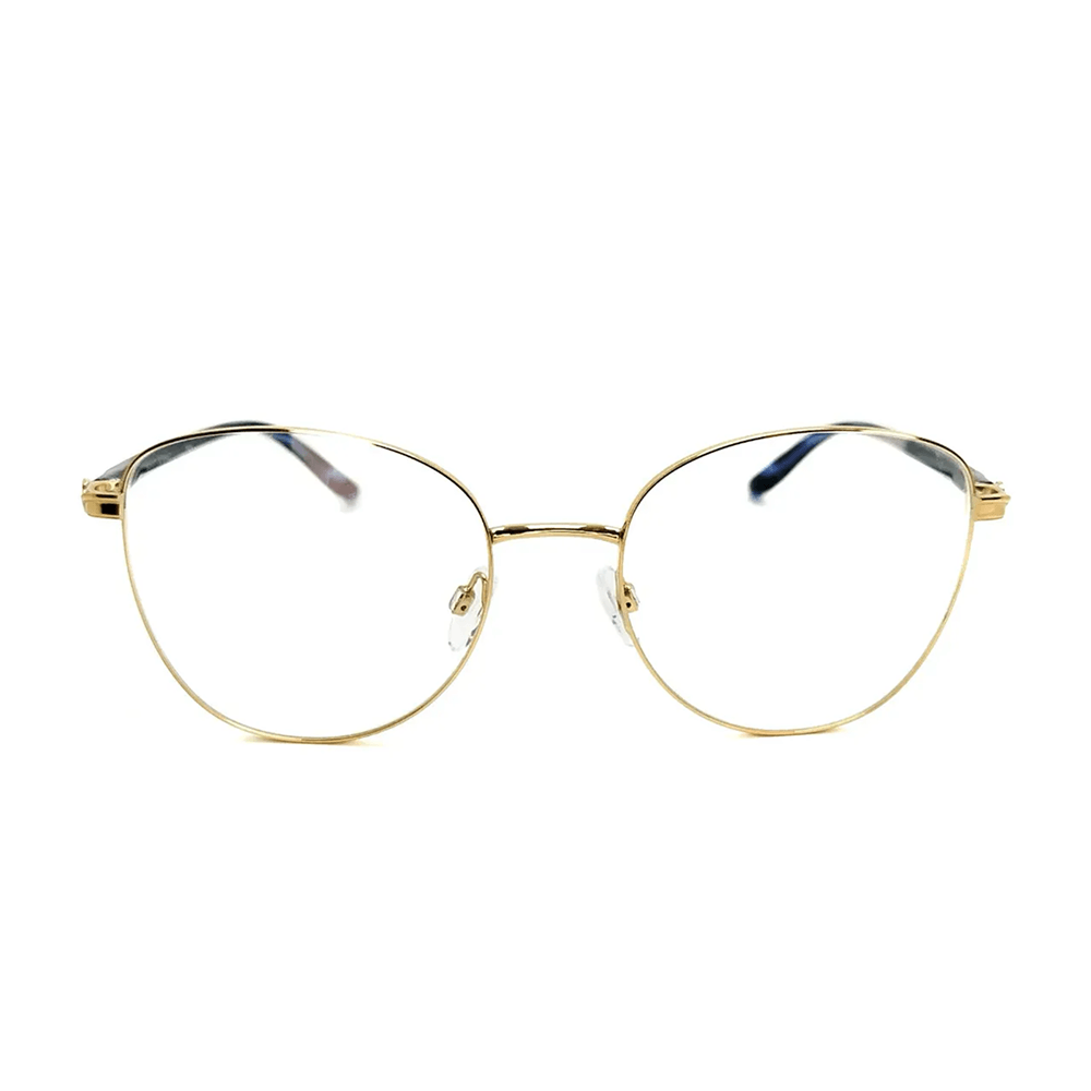 Armação para Óculos de Grau Feminino Bulget BG1756T Dourado