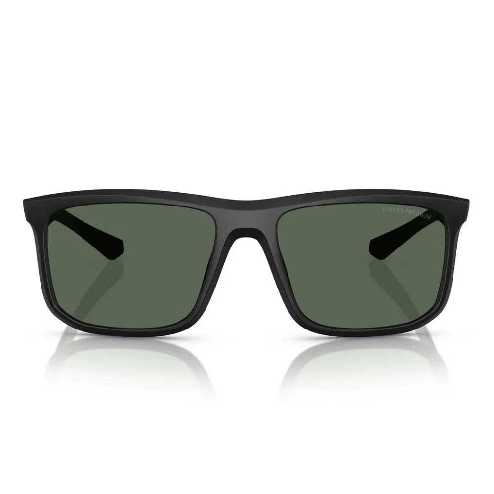 Óculos de Sol Emporio Armani EA4234U Masculino Quadrado Acetato Preto