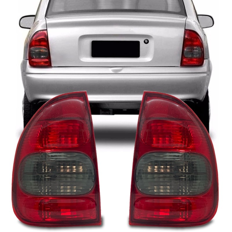 Lanterna Traseira Corsa Sedan Classic 2000 2001 2002 Fume