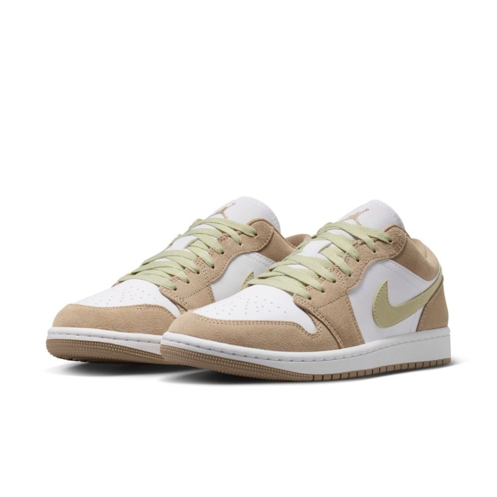 Air Jordan 1 Low Khaki Olive Aura Feminino — 34 / 35 / 36 / 37 / 37.5 / 39 / 39.5, Novo