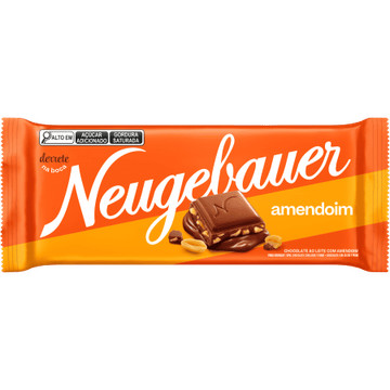 Neugebauer Barra de Chocolate com Amendoim 80g