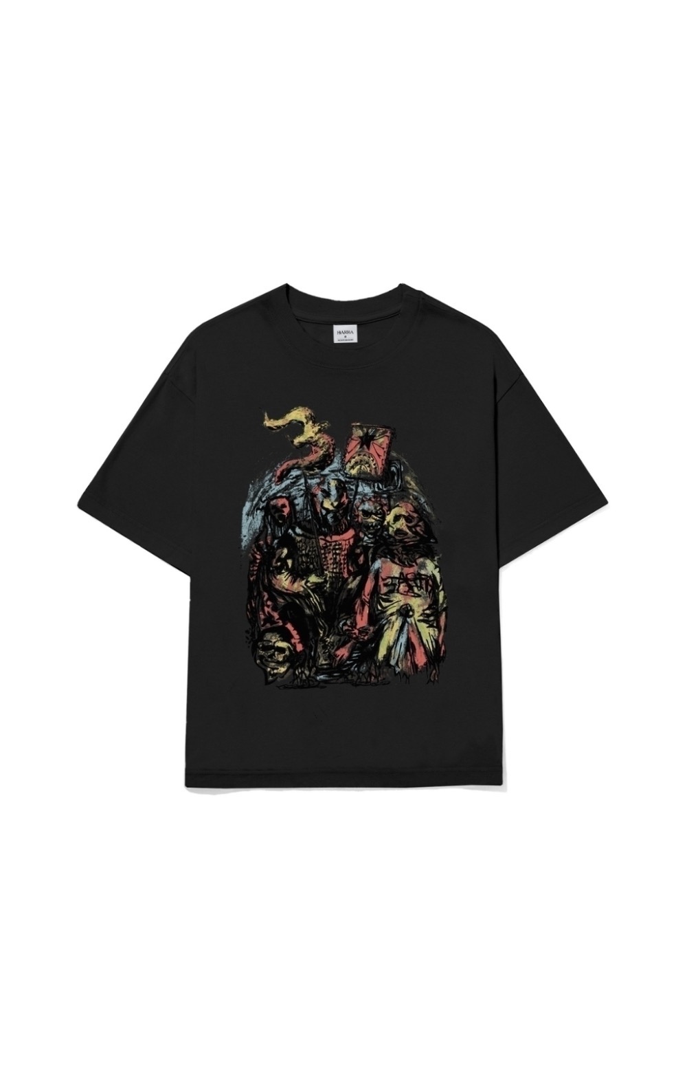 Camiseta Barra Crew Estandarte Black — M, Novo