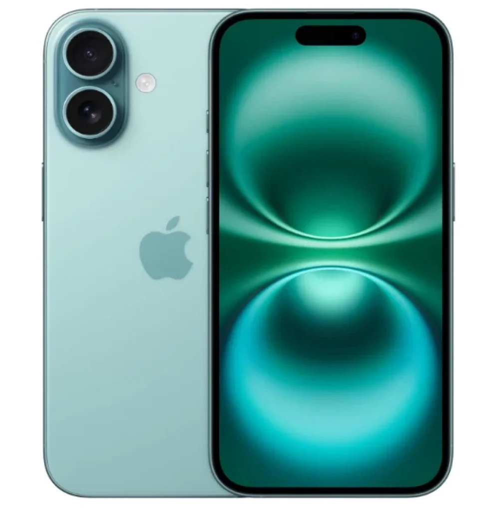Apple iPhone 16 256GB 6,1″ 48MP iOS 5G – Verde-Acizentado