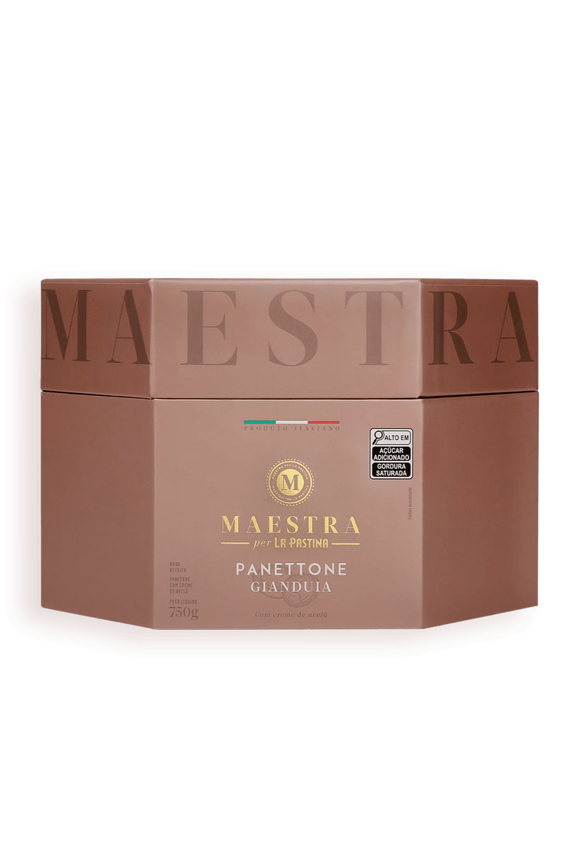 Panettone Gianduia 750g Maestra Per La Pastina