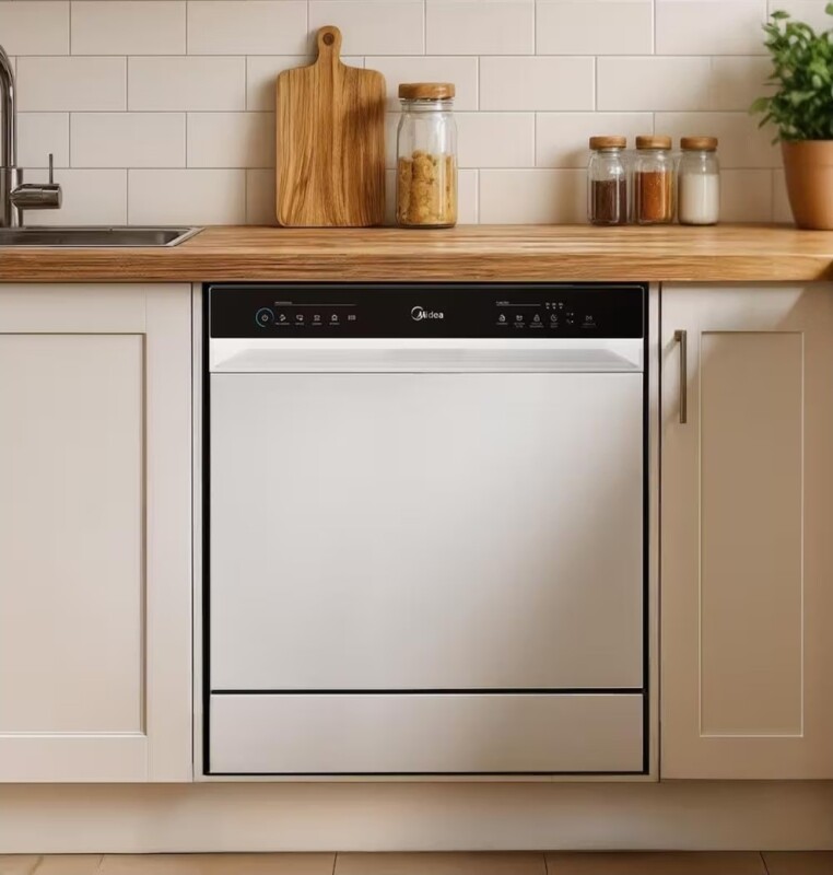 Lava Louças 8 Serviços Branco Touch Plus Midea