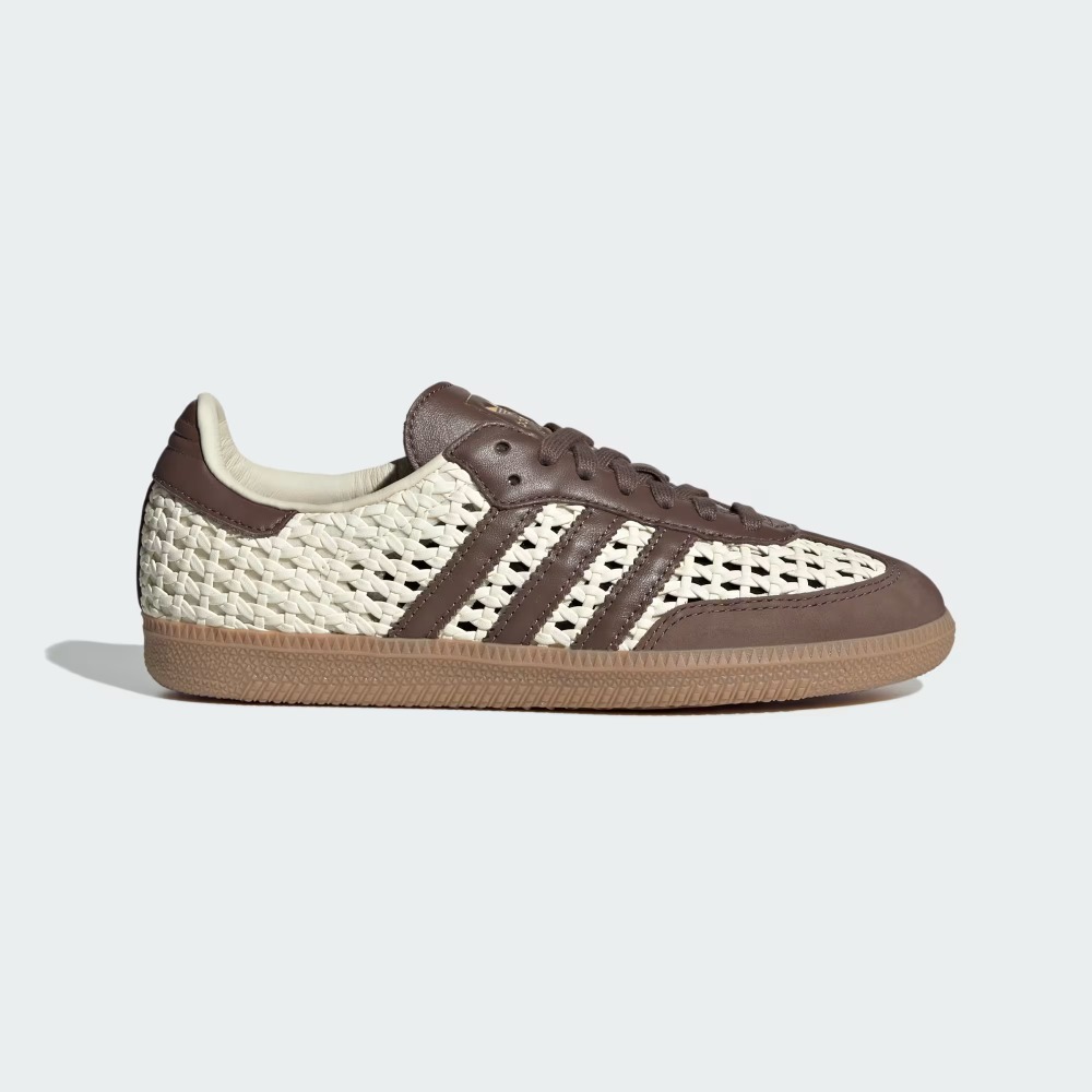 adidas Samba OG Basketweave Cream White Earth Strata — 34, Novo