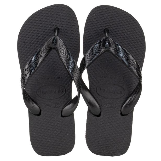 Chinelo Infantil Top Kids Havaianas 4000029 PRETO 25/26