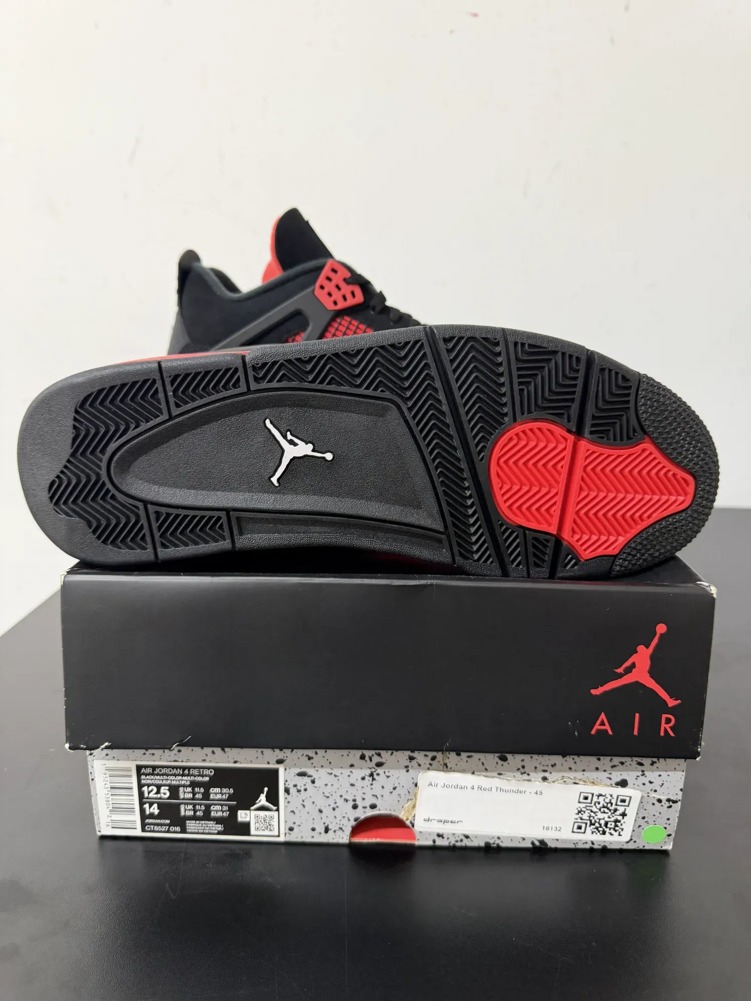 Foto 3 de Air Jordan 4 Red Thunder — 45, Novo