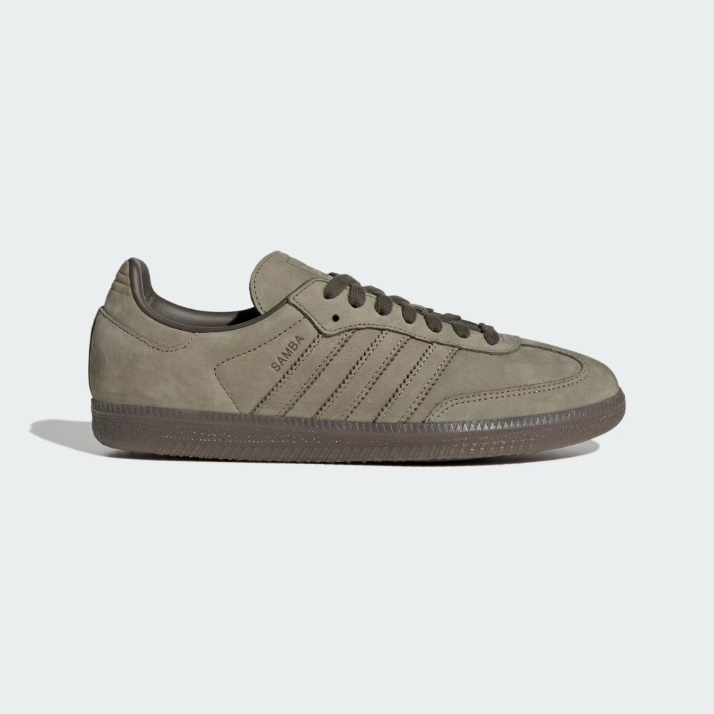 adidas Samba OG Clay Shadow Olive Gum — 42, Novo