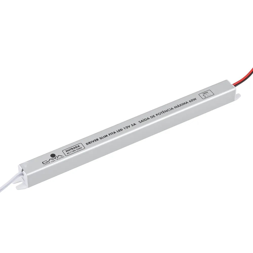 Driver para Fita Led 5A Slim Gaya