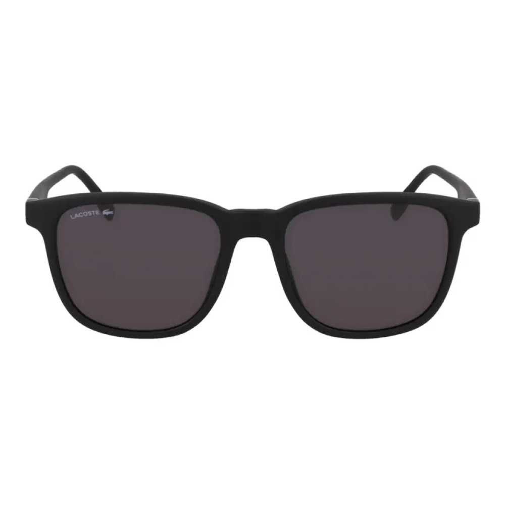 Óculos de Sol Lacoste 6029S Masculino Retangular Acetato Preto