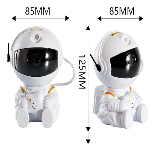Astronauta Para Quarto Com Luz Nebulosa E Galáxia Tedy cc