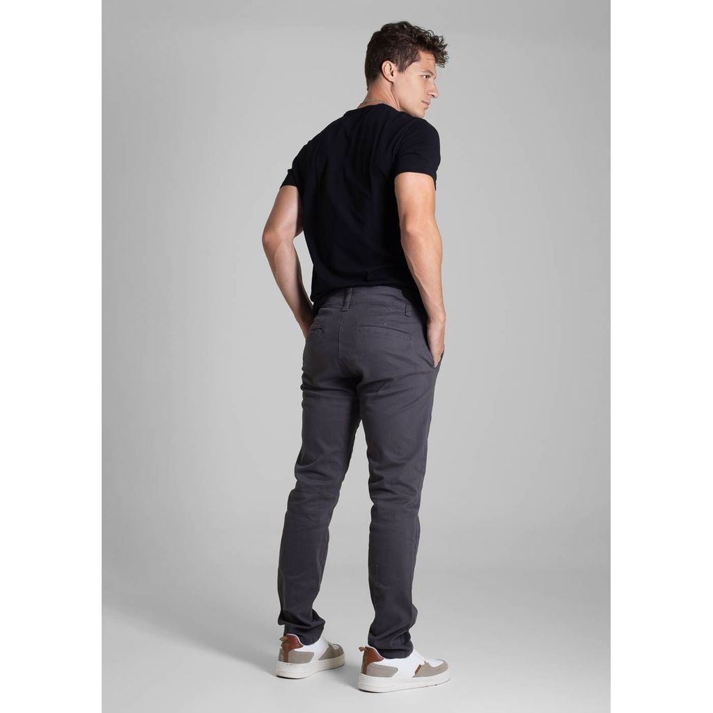 Foto 2 de Calça Sarja Sawary Slim - 282737