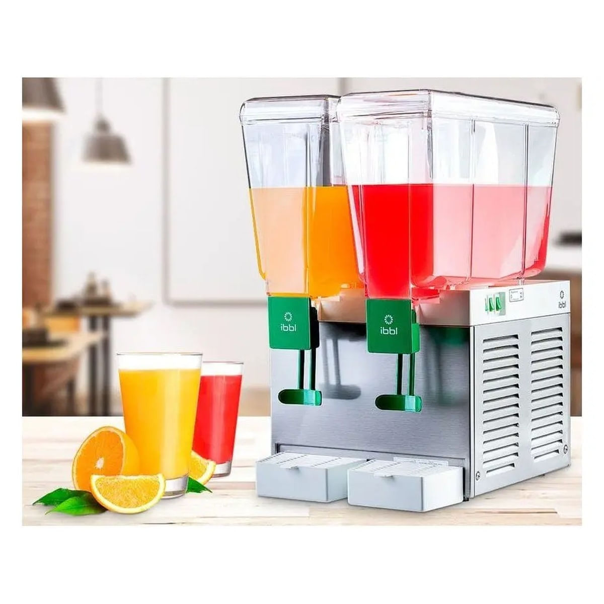 Foto 4 de Refresqueira Ibbl 30l 2 Depósitos Inox INOX / 220