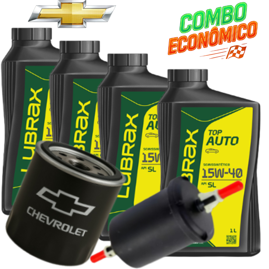 KIT TROCA DE OLEO DE OLEO LINHA GM.