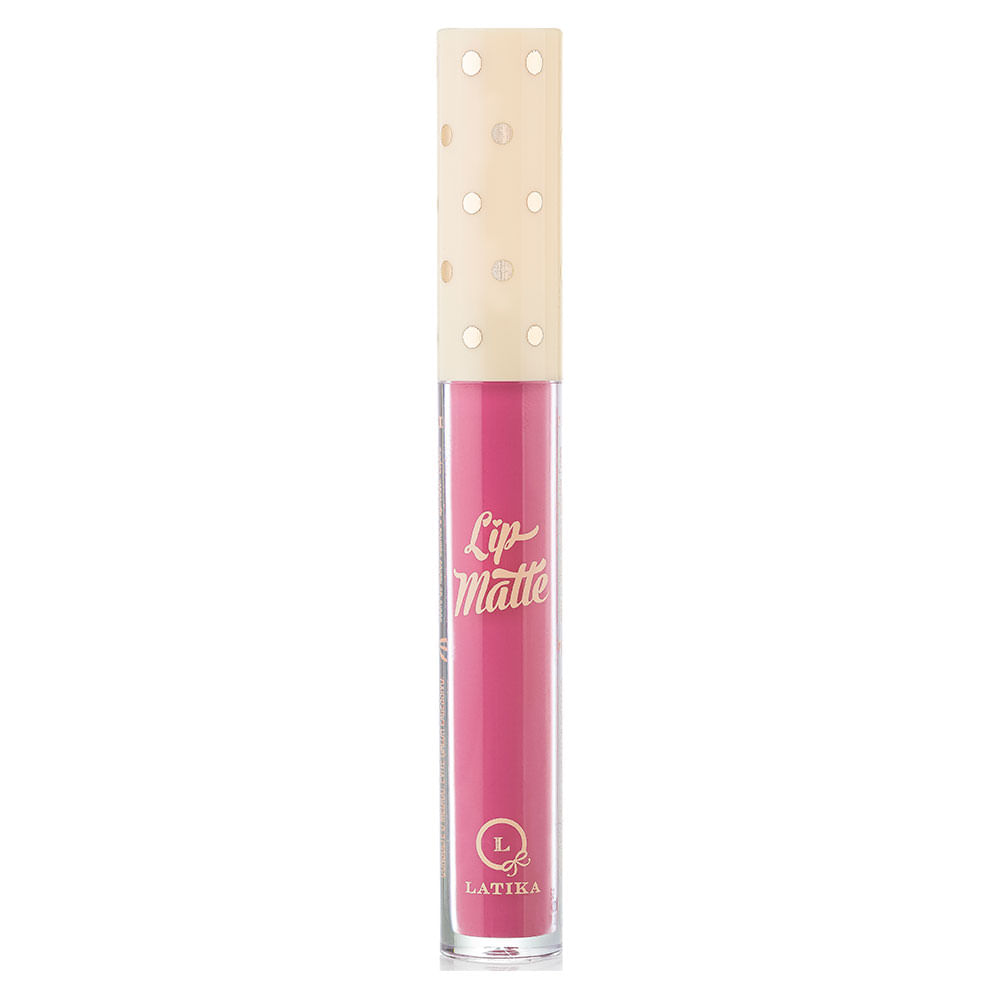 Batom Líquido Latika Lip Matte 4ml — Nº52 Rosa