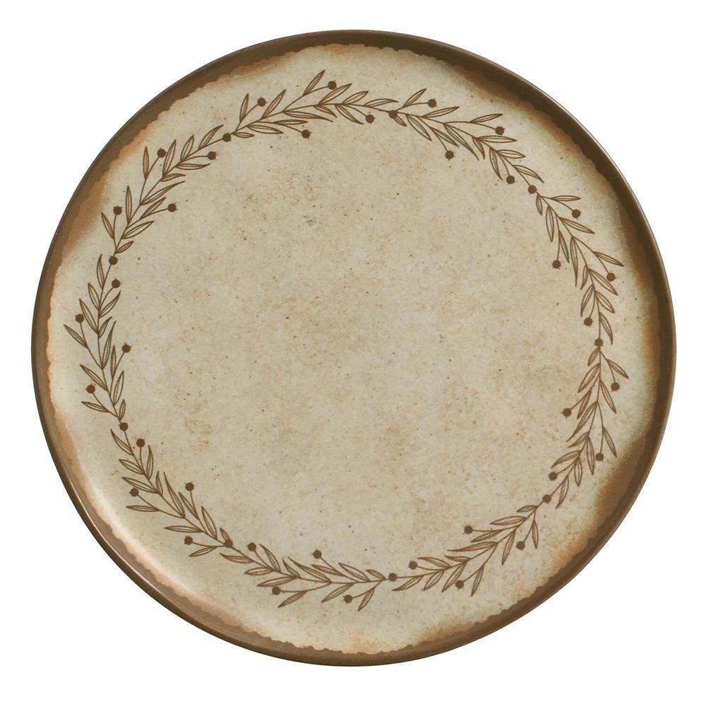 Conjunto com 6 Pratos Raso Bio Stoneware Nativa Ø27,5cm