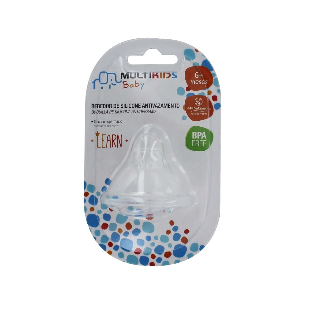 Foto 4 de Bebedor de Silicone para Copo Learn +6 meses Multikids Baby - BB038 BB038