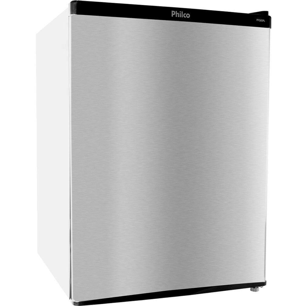 Frigobar Philco PFG85PL 67L Classe a com Compartimento Extra Frio Prata 110V
