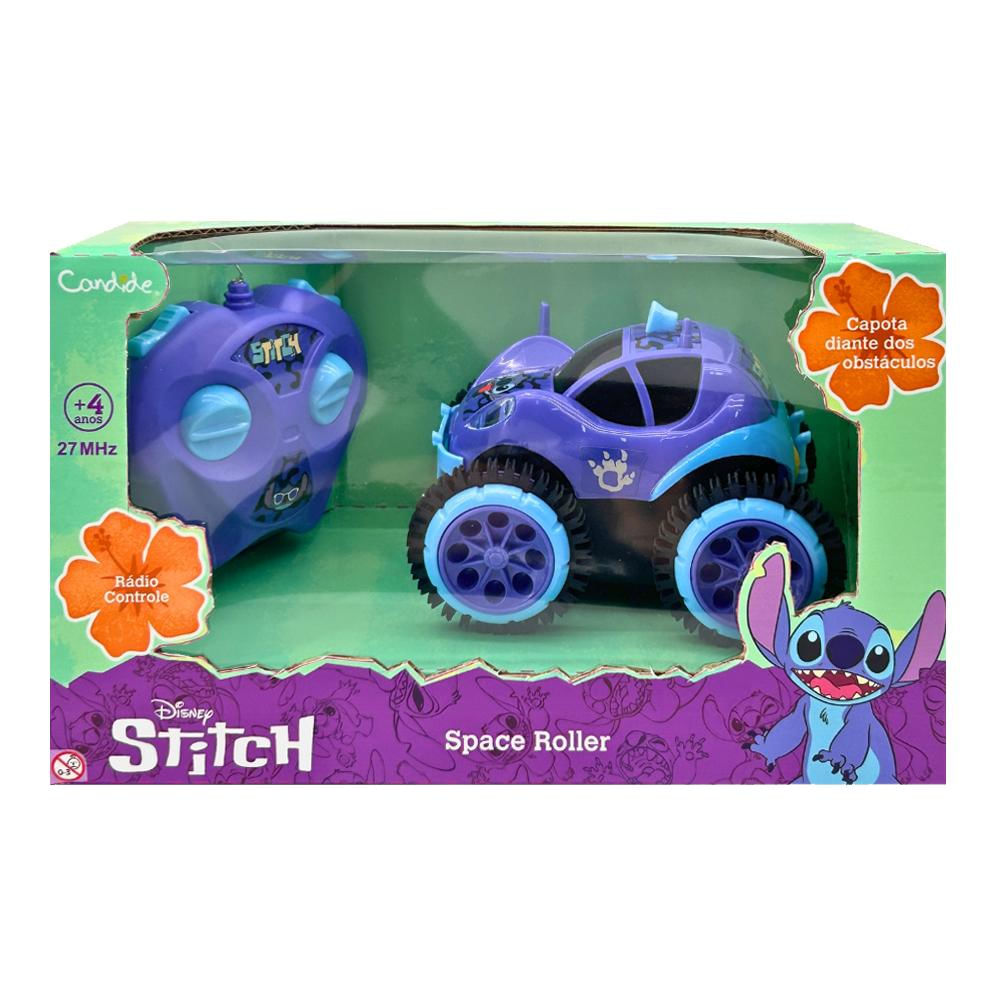 Foto 2 de Carrinho de Controle Remoto Disney Stitch Space Roller