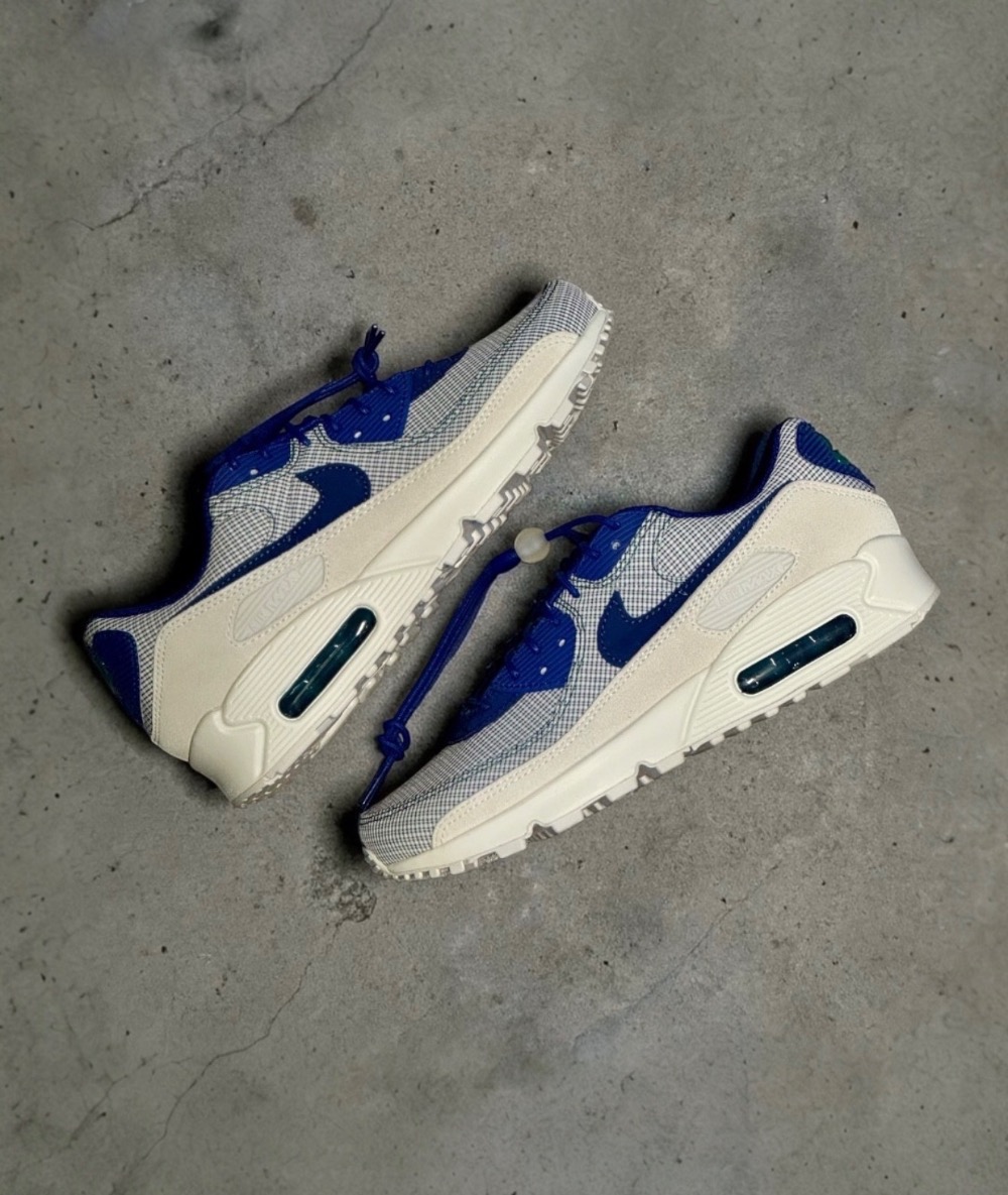 Nike Air Max 90 Coconut Milk Deep Royal Blue — 37, Novo