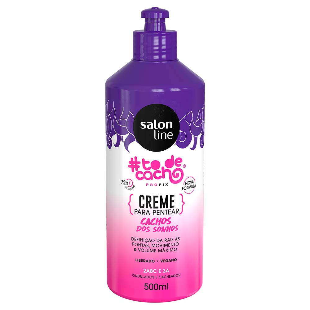 Salon Line Cacho dos Sonhos To de Cacho – Creme de Pentear — 500ml