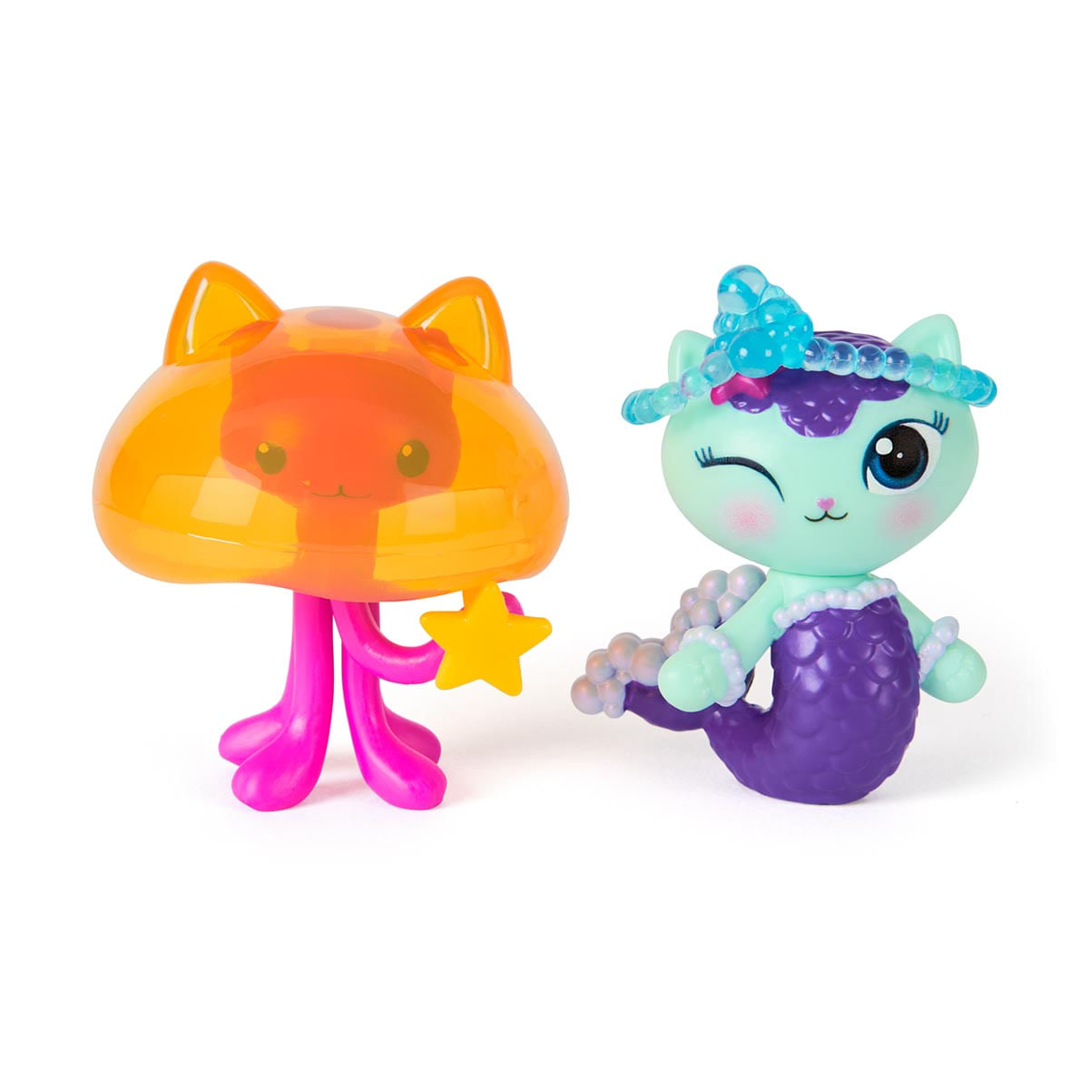 Foto 3 de 2 Bonecos Mercat e Kitty Jellyfish - Gabby's Dollhouse