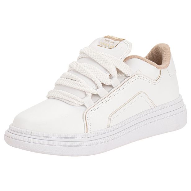 Tênis Feminino Casual Moleca 5816105 BRANCO 34
