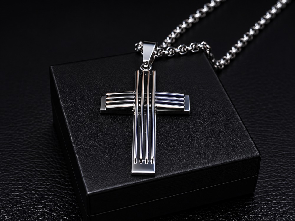 Corrente Casa Cinza Brasil Main Cross — Único, Novo
