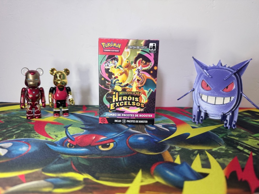 Combo de Pacotes ME2.5 Heróis Excelsos Pokémon TCG PT-BR — Único, Novo
