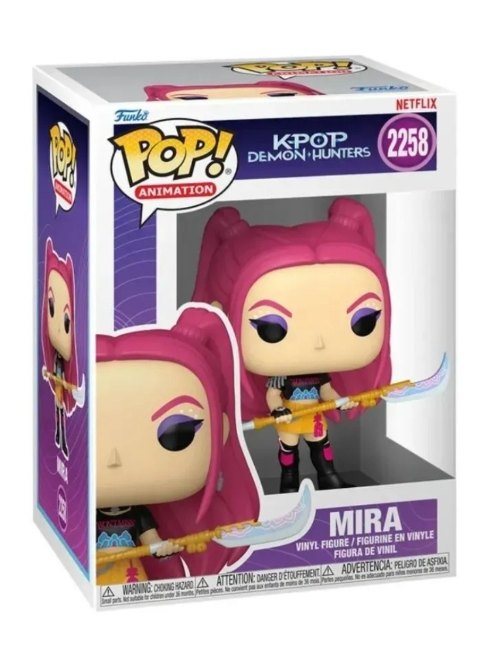 Funko Pop! Animation K-Pop Demon Hunters Mira #2258 — POP, Novo