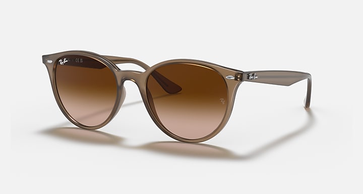 Ray-Ban Óculos De Sol Rb4305 - Quadro Bege Lente Marrom 53-19