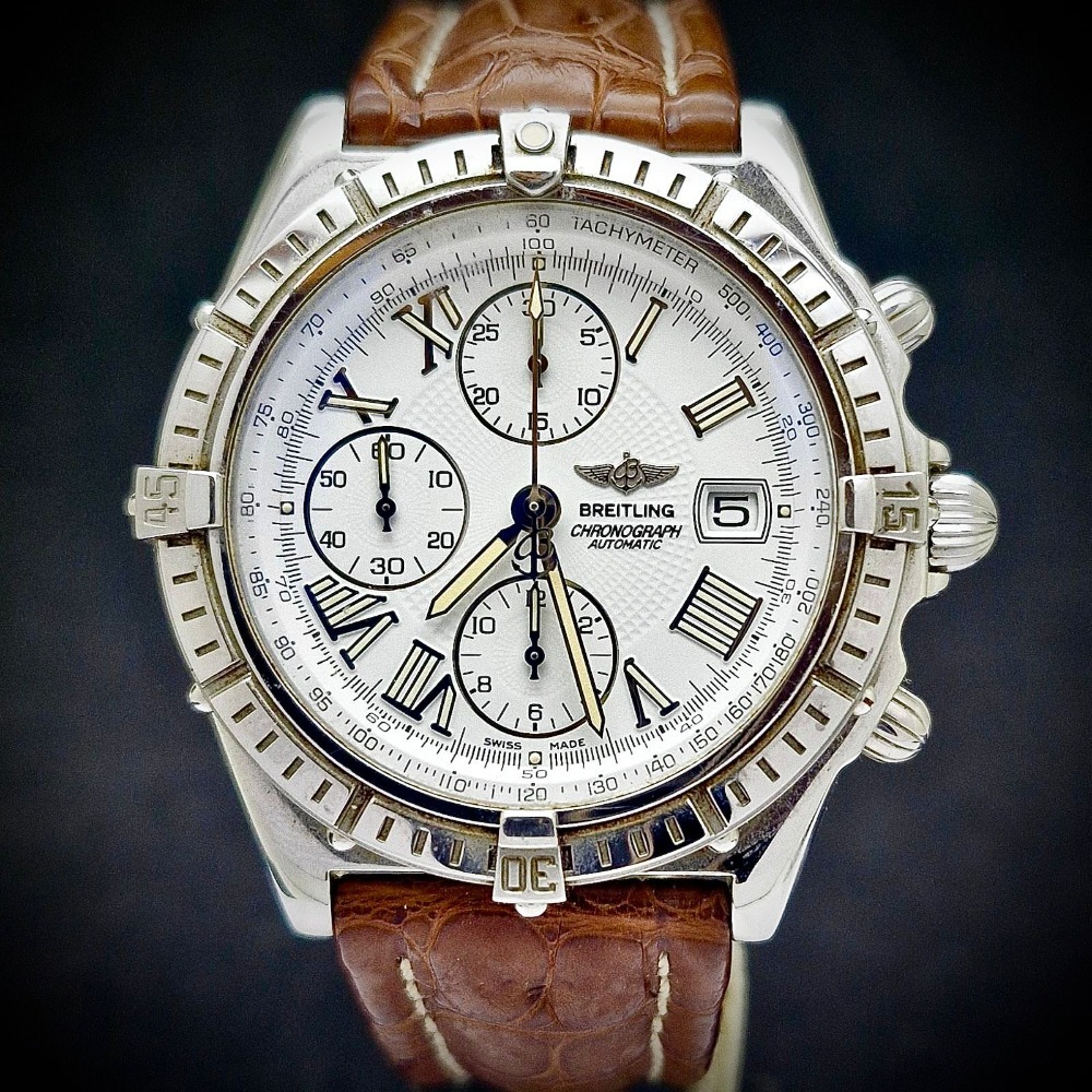 Relógio Breitling Crosswind Chronograph Automatic 43mm — Único, Usado