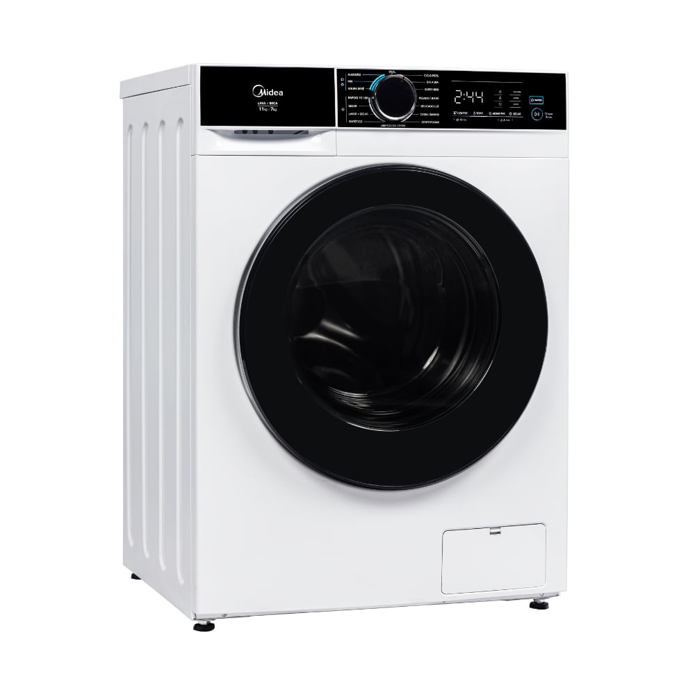Lava e Seca Midea 11kg Inverter Ciclo Pets MFA01D110B 16 Programas Branca BRANCO / 110