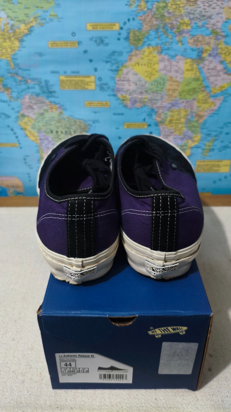 Foto 4 de Vans Authentic 44 Premium Black Toe Grape — 44, Usado