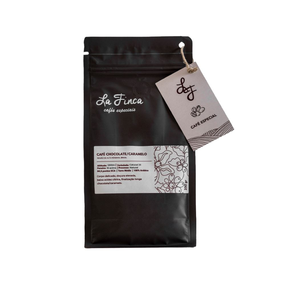 Café La Finca Chocolate e Caramelo moído 250 g