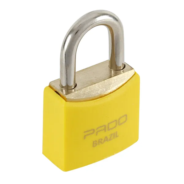 CADEADO CORES SM LT-20MM AMARELO PADO