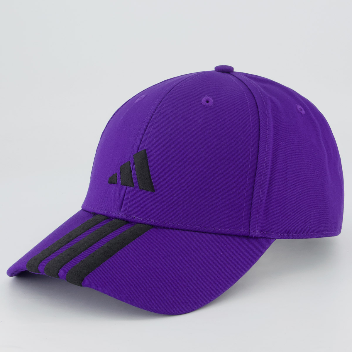 Boné Adidas Baseball 3 Stripes Roxo