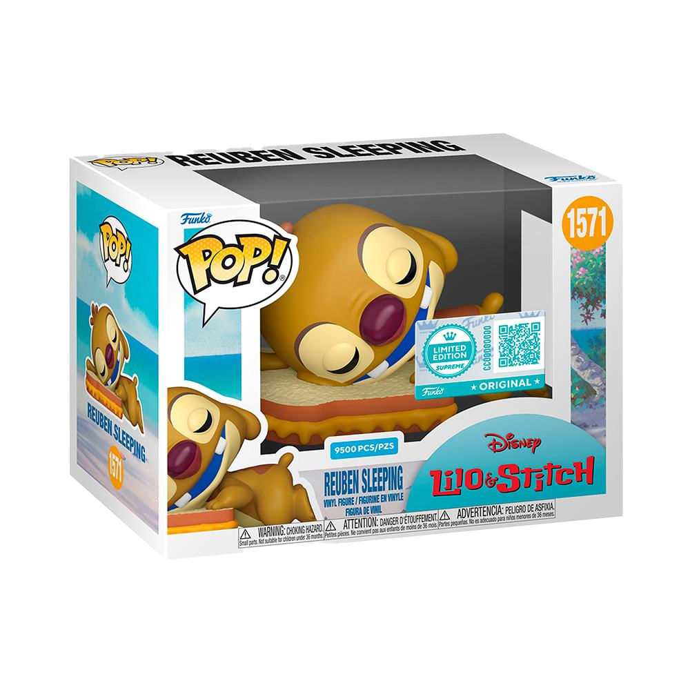 Foto 2 de Boneco Funko Pop! Disney Lilo & Stitch - Reuben Dormindo