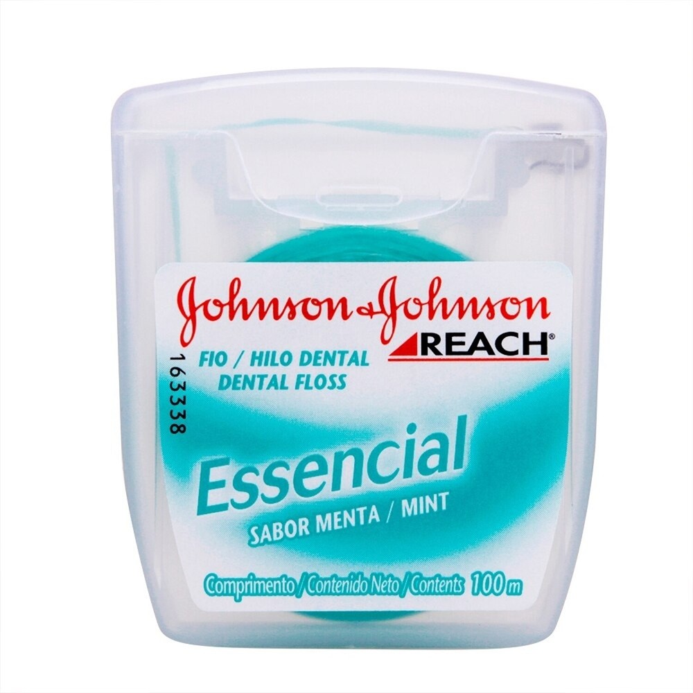 Foto 2 de Fio Dental Johnson's Reach Essencial Menta 100m