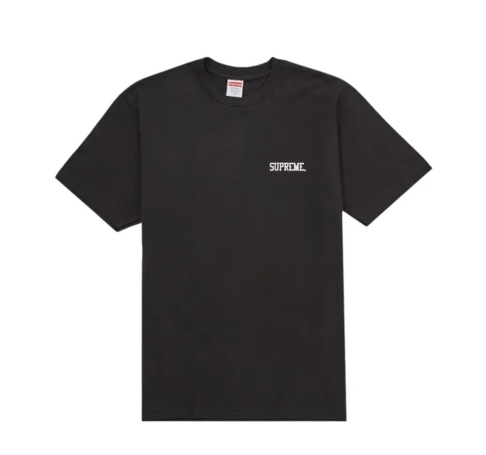 Mike Kelley x Supreme Camiseta Banner Black SS26-W8 — XG, Novo
