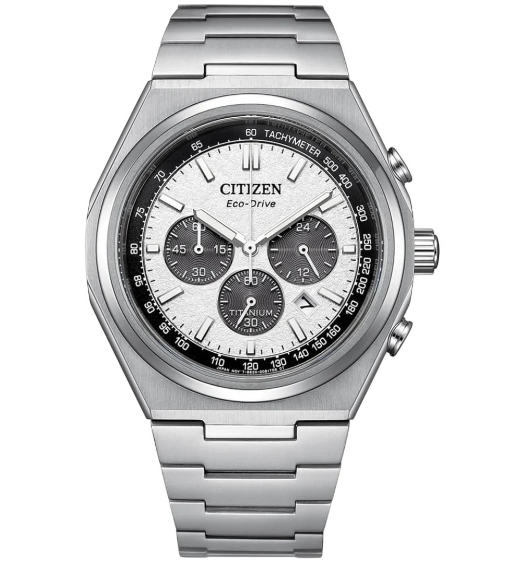 Relógio Citizen Zenshin Super Titanium Silver 42,5mm — Único, Novo