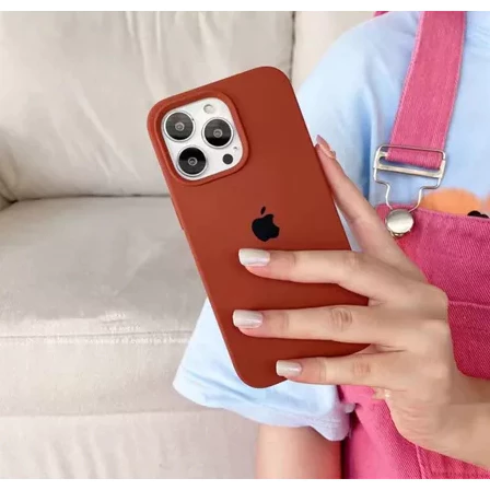 Foto 5 de Capa Case Marrom MAÇÃ Pra iPhone 13, iPhone 13Pro, iP 14Pro Max, iPhone 14, iPhone 14Plus, iPhone 14Pro, iP 14Pro Max