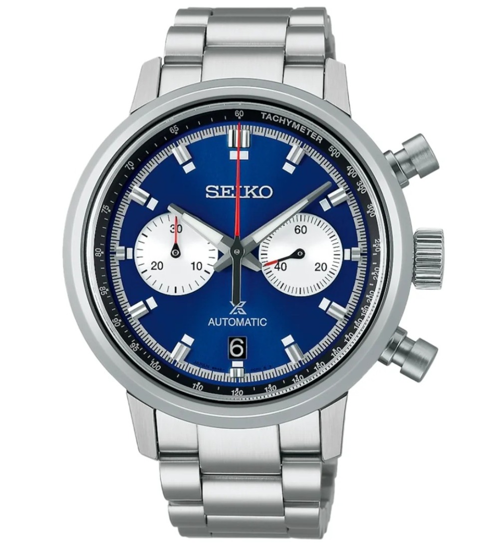 Relógio Seiko Prospex SpeedTimer Blue 42.5 mm — Único, Novo