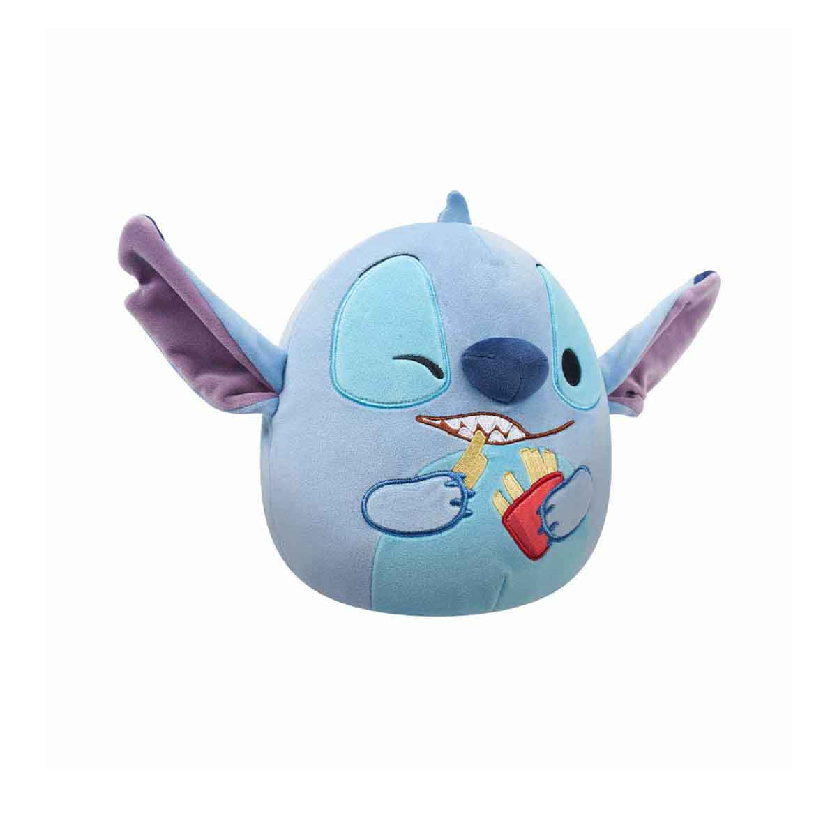 Foto 3 de Pelúcia Squishmallows 20Cm Do Stitch Com Batata Frita Disney