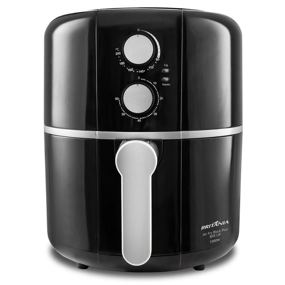 Fritadeira Air Fryer Britânia BFR13P 4,5L 1500W com Cesto Removível Antiaderente 220V