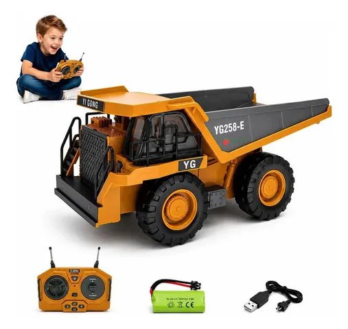 Carrinho Controle Remoto Caminhão Basculante