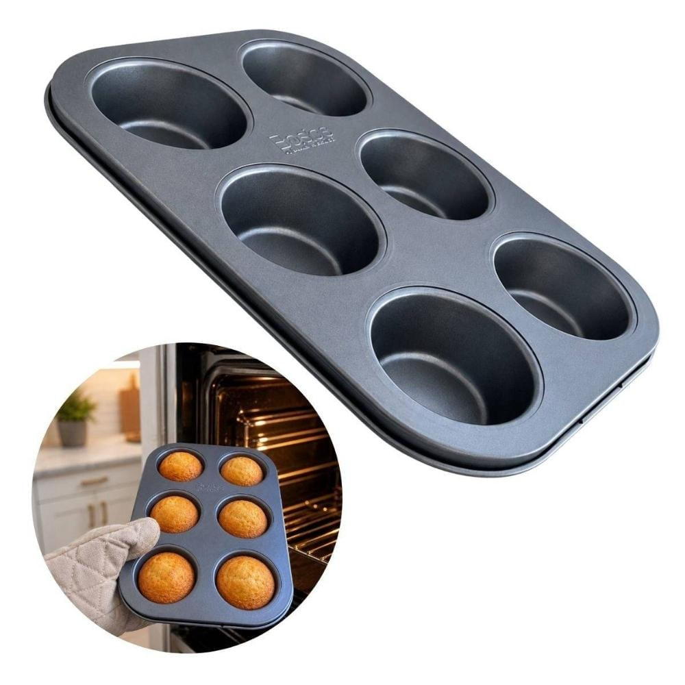 Forma Muffins Cupcake Mini Bolo 6 Cavidades Baker's Secret