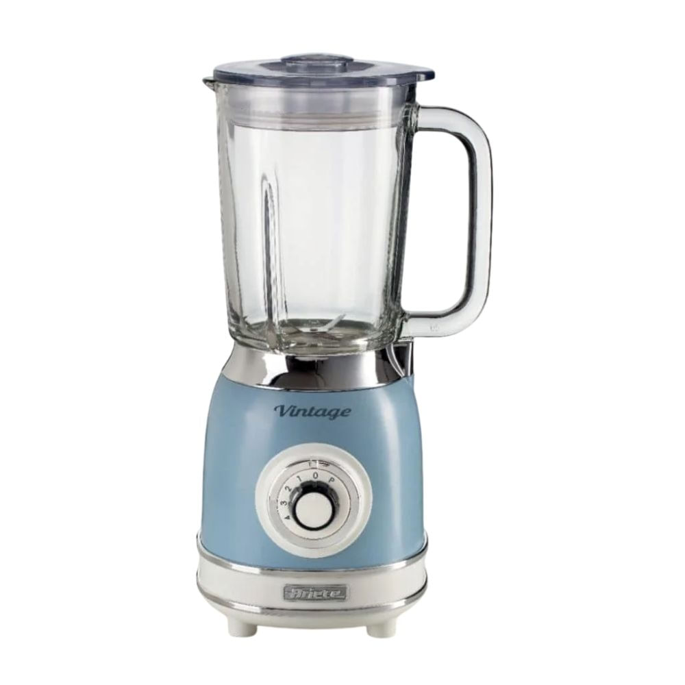 LIQUIDIFICADOR ARIETE VINTAGE COM COPO DE VIDRO DE 1,5L 1000W AZUL 220V 00C058305ARBR