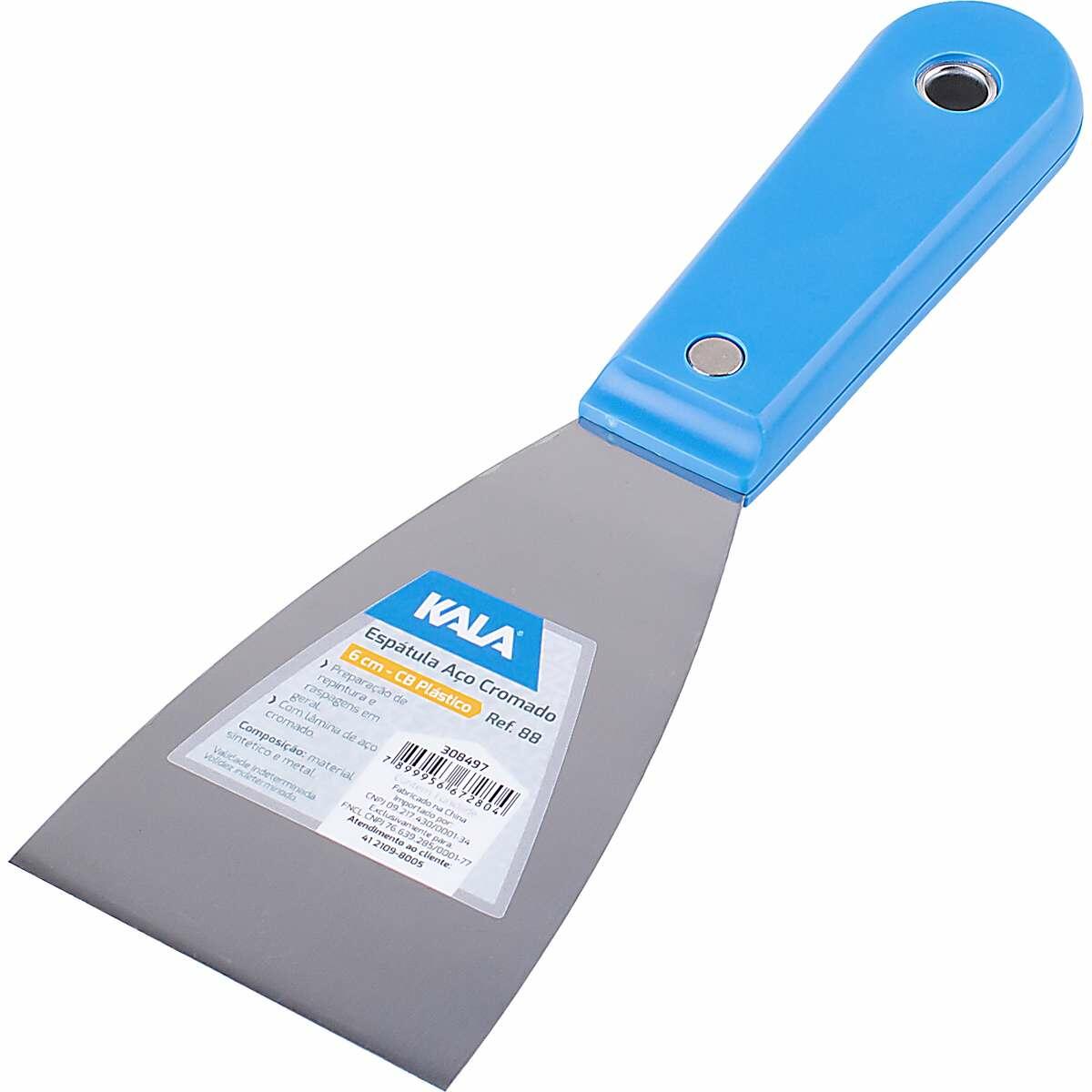 ESPATULA ACO CROMADO 6 CB PLASTICO 88